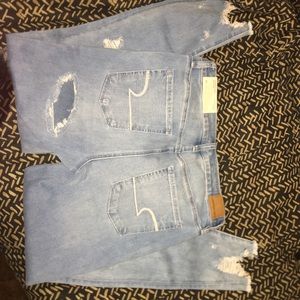 American Eagle Jeans, brand new, high rise, short.